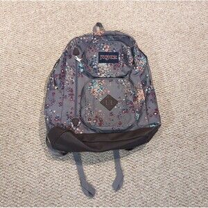 jansport austin backpack shady grey sprinkled floral Jansport | Bags | Jansport Batik Wash Xl Backpack 7 Computer Bag Shoulder  Straps Laptop Sleeve